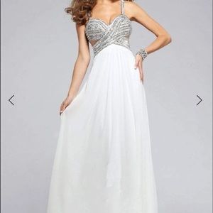 White Prom Dress